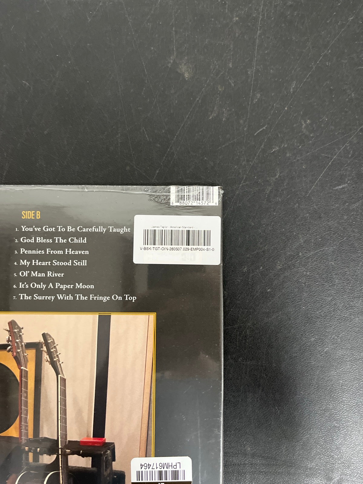BACK_TR - James Taylor - American Standard LE 180gm Black Vinyl USED NOT TESTED