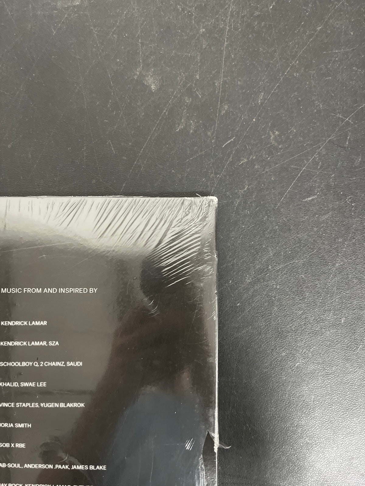 BACK_TR - Black Panther: The Album OST LE Black Vinyl USED NOT TESTED