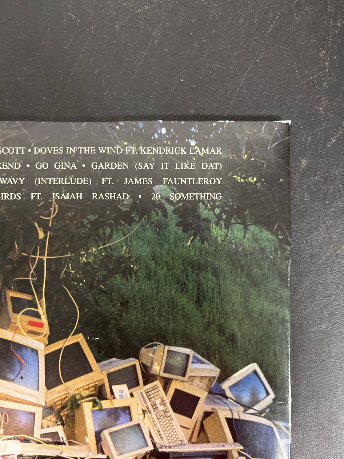 BACK_TR - SZA - Ctrl LE Translucent Green Vinyl USED NOT TESTED