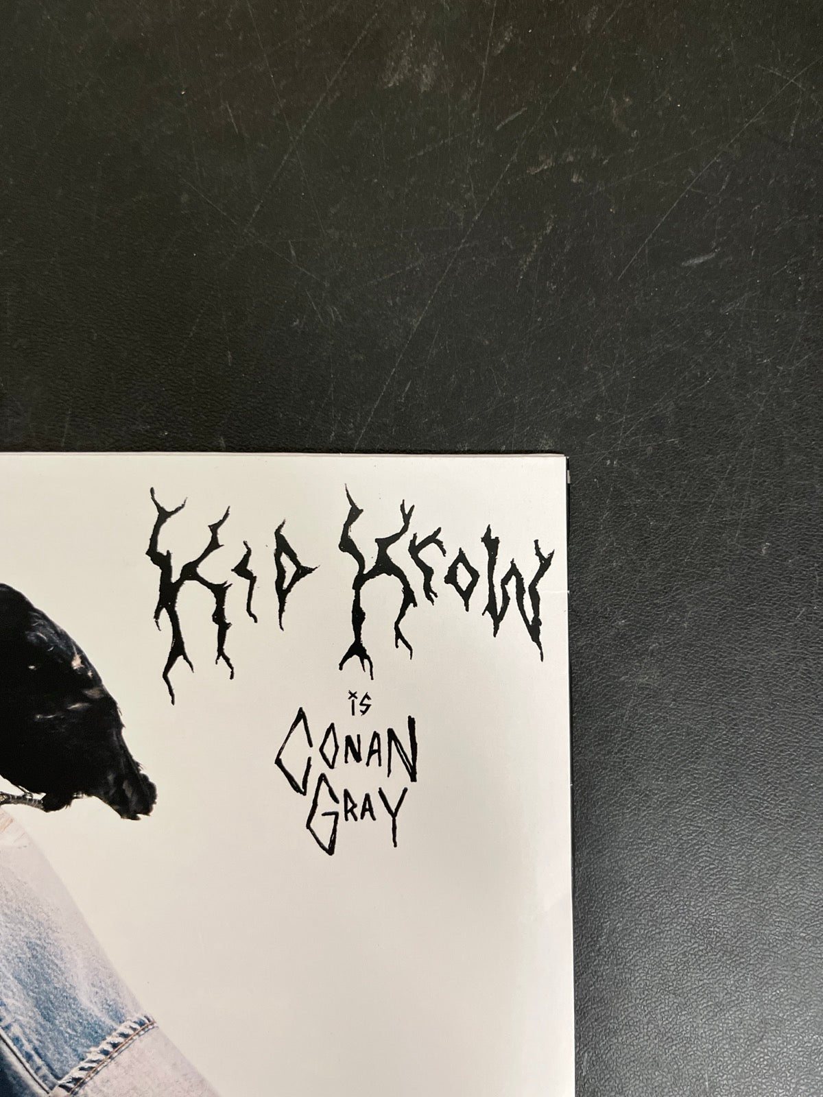 BACK_TR - Conan Gray - Kid Krow LE Red Vinyl USED NOT TESTED