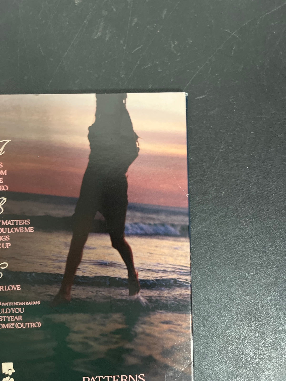 BACK_TR - Kelsea Ballerini - Patterns LE Uncharted Waters Vinyl USED NOT TESTED