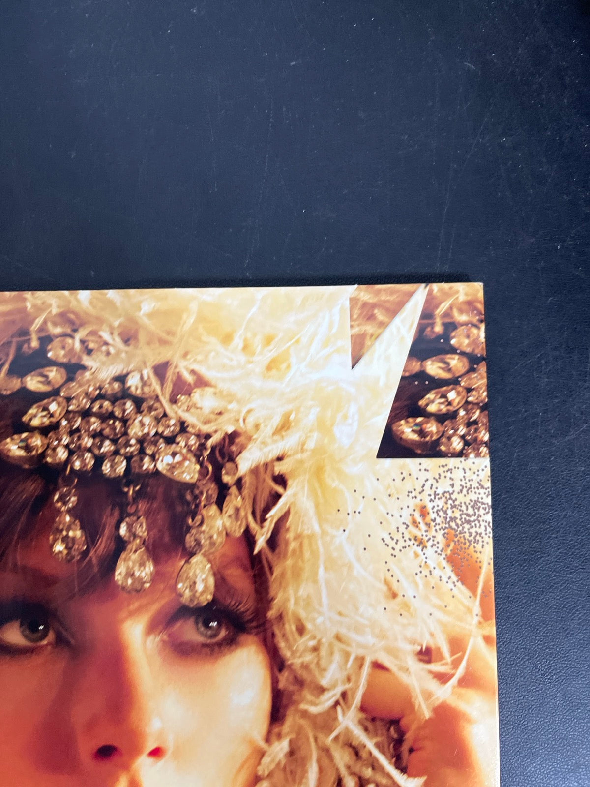 BACK_TR - Taylor Swift - The Life of a ... LE 180gm Pink Yellow Vinyl USED NOT TESTED