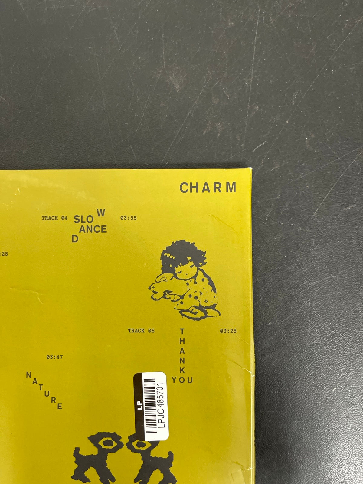 BACK_TR - Clairo - Charm 1st Anniv. LE 3 Color Striped Vinyl USED NOT TESTED