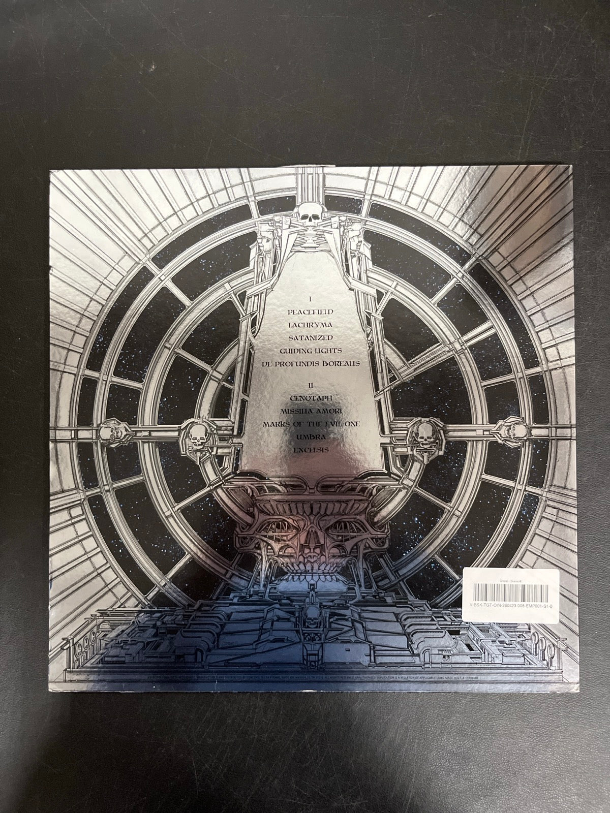 BACK - Ghost - Skeletá Target Exclusive Etched Vinyl USED NOT TESTED