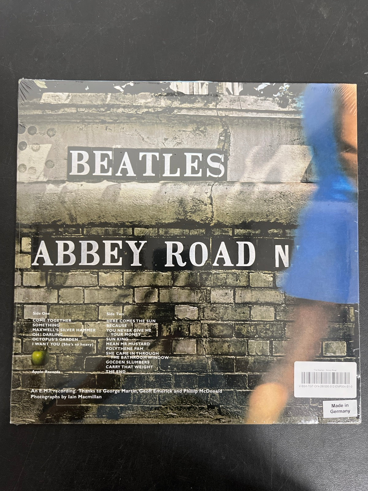 BACK - The Beatles - Abbey Road LE 180gm Green Vinyl USED NOT TESTED