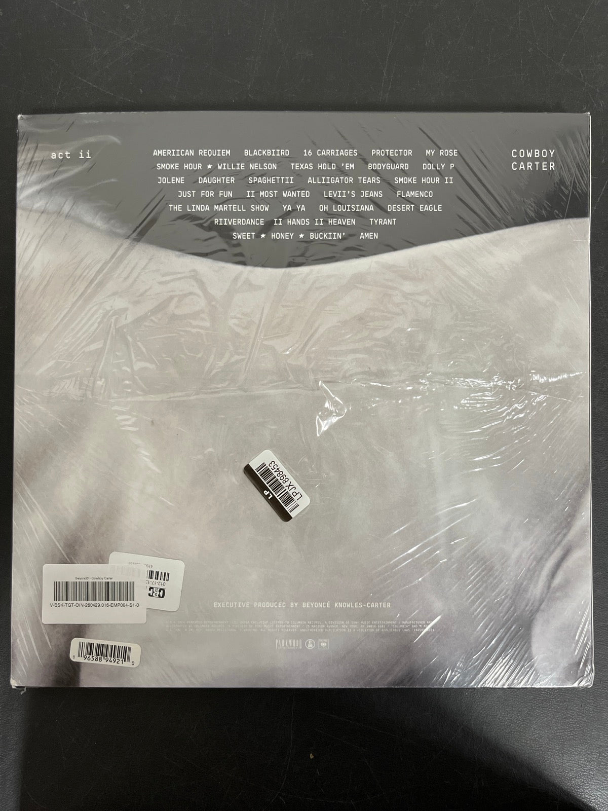 BACK - Beyoncé - Cowboy Carter LE Vinyl USED NOT TESTED