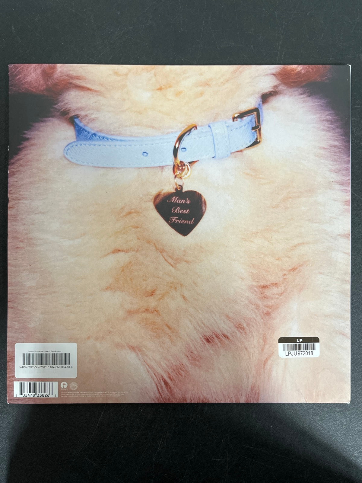 BACK - Sabrina Carpenter - Man's Best Friend LE White Vinyl USED NOT TESTED