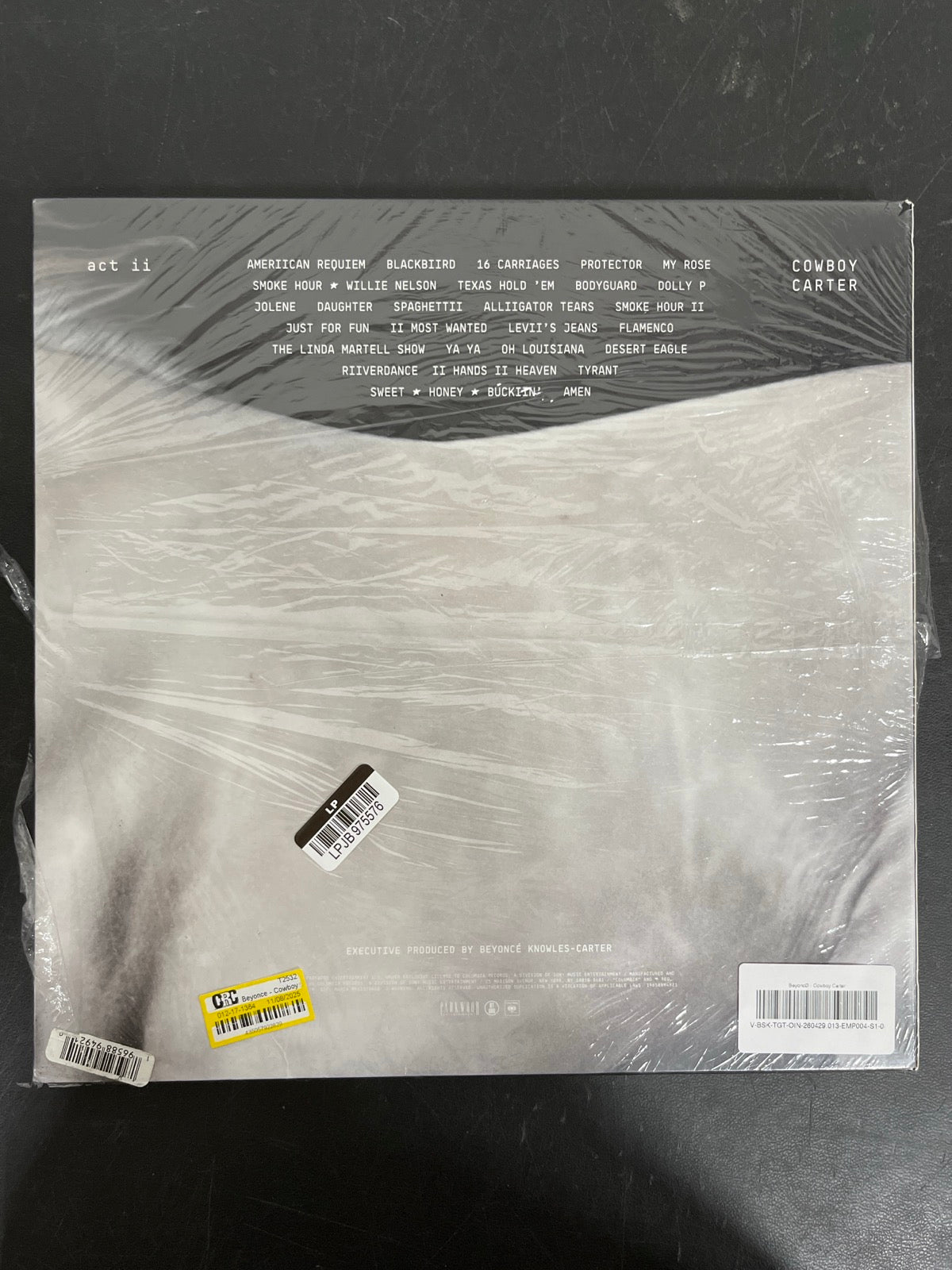 BACK - Beyoncé - Cowboy Carter LE Vinyl USED NOT TESTED