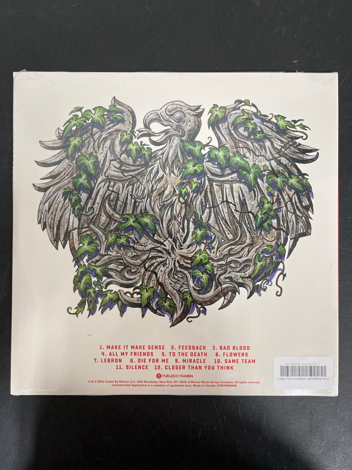 BACK - A Day to Remember - Big Ole Album Vol. 1 Yin / Yang Vinyl SEALED NOT TESTED