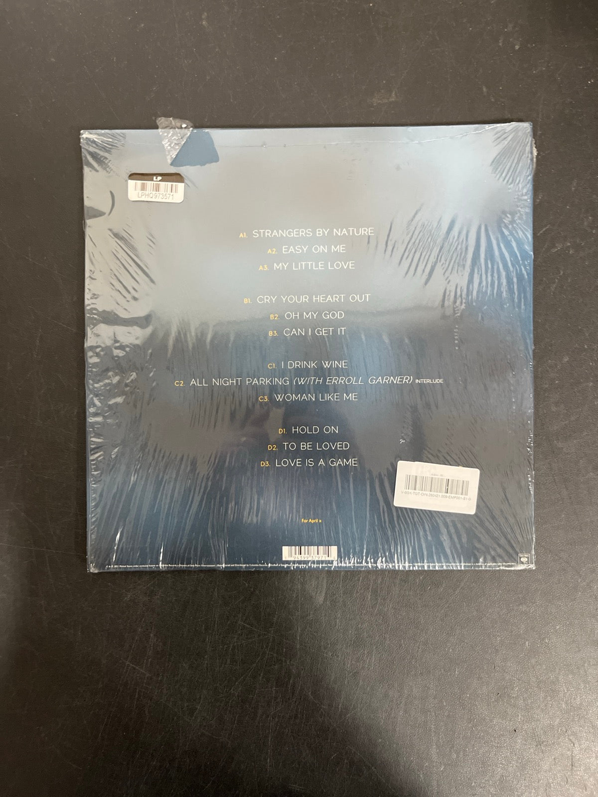 BACK - Adele - 30 Target Exclusive 180gm Vinyl USED NOT TESTED