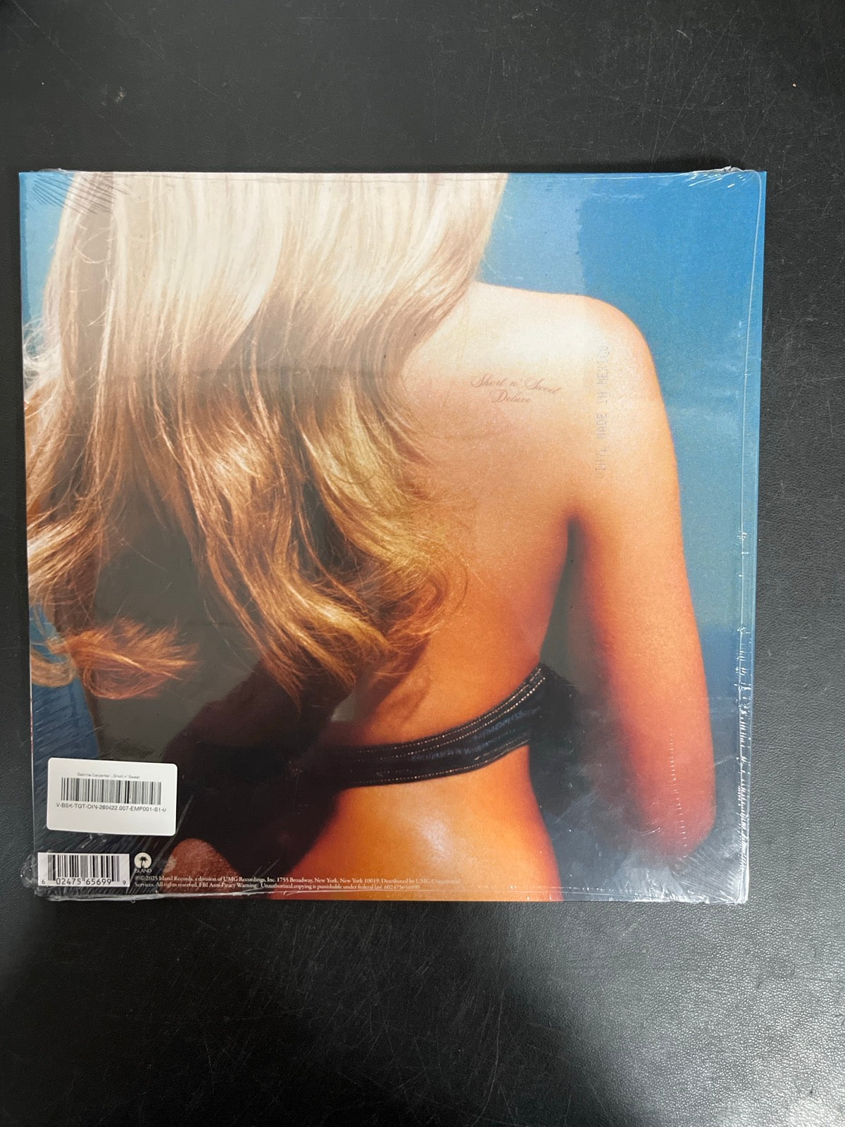 BACK - Sabrina Carpenter - Short N' Sweet LE Deluxe Ed. Blue Vinyl SEALED NOT TESTED