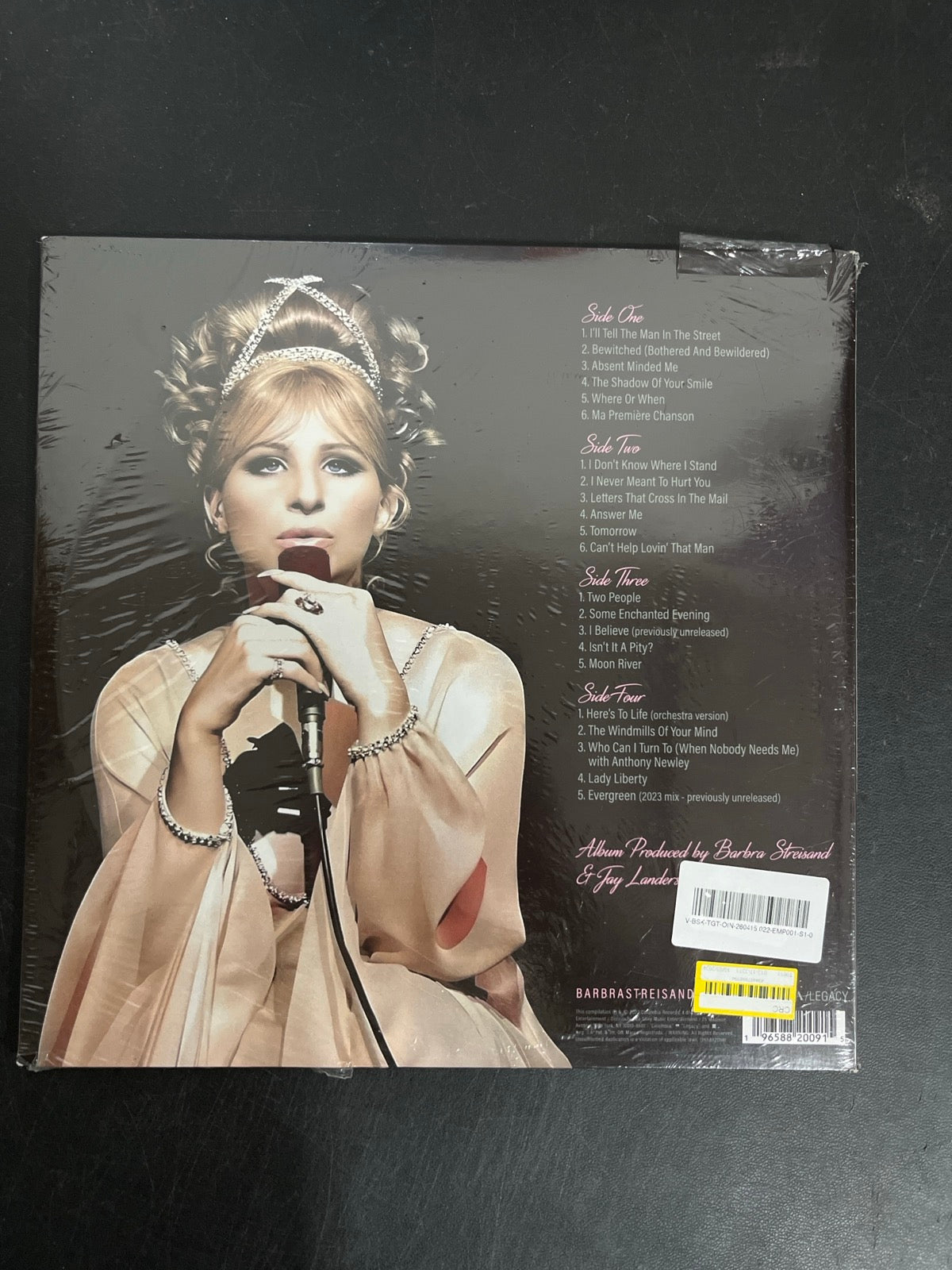 BACK - Barbra Streisand - Evergreens: Celebrating ... LE Pink Vinyl SEALED NOT TESTED