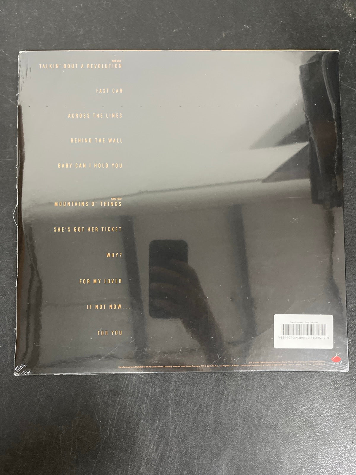 BACK - Tracy Chapman - Tracy... Reissue Etched 180gm Remastered Vinyl USED NOT TESTED