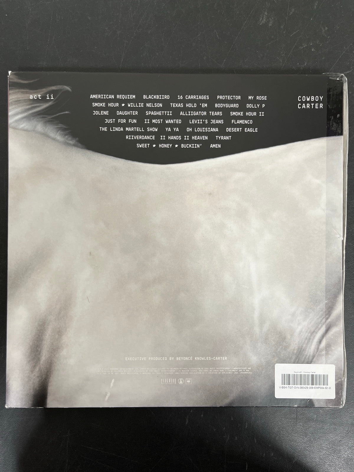 BACK - Beyoncé - Cowboy Carter LE Vinyl USED NOT TESTED