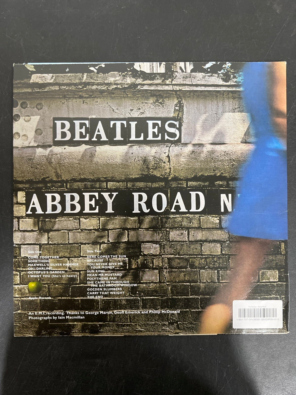 BACK - The Beatles - Abbey Road LE 180gm Remastered Ann. Ed Vinyl USED NOT TESTED