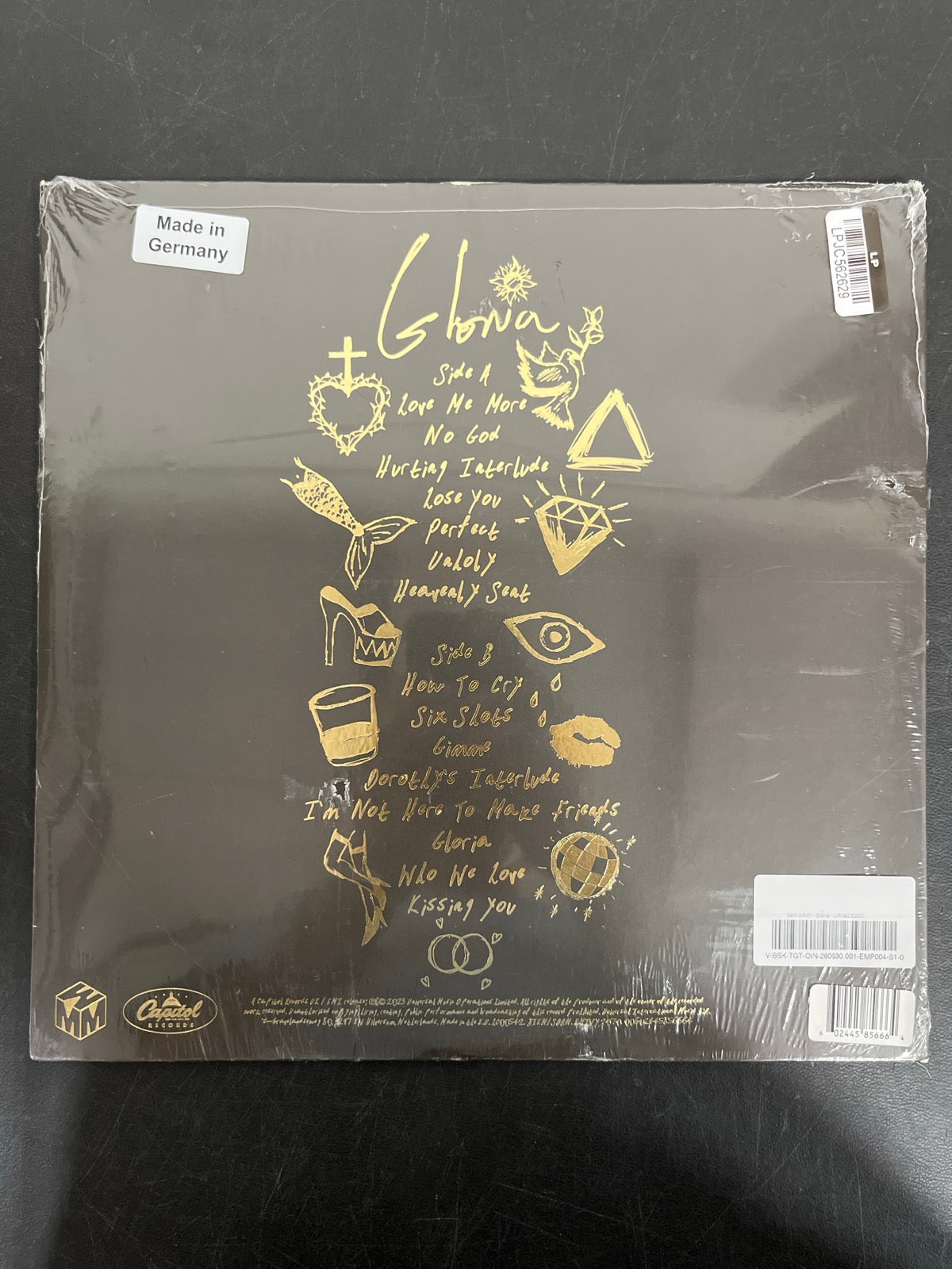 BACK - Sam Smith - Gloria LE Translucent Vinyl SEALED NOT TESTED