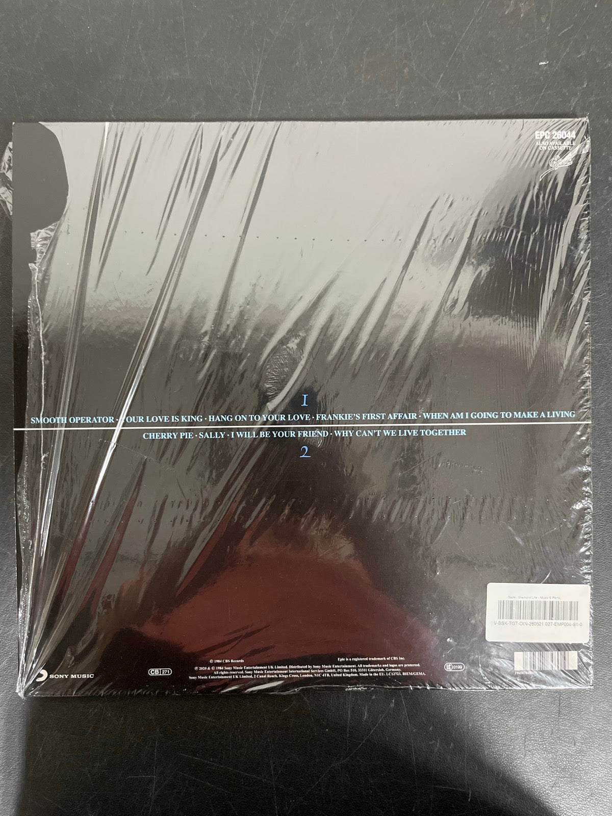 BACK - Sade - Diamond Life LE 180gm Black Vinyl USED NOT TESTED
