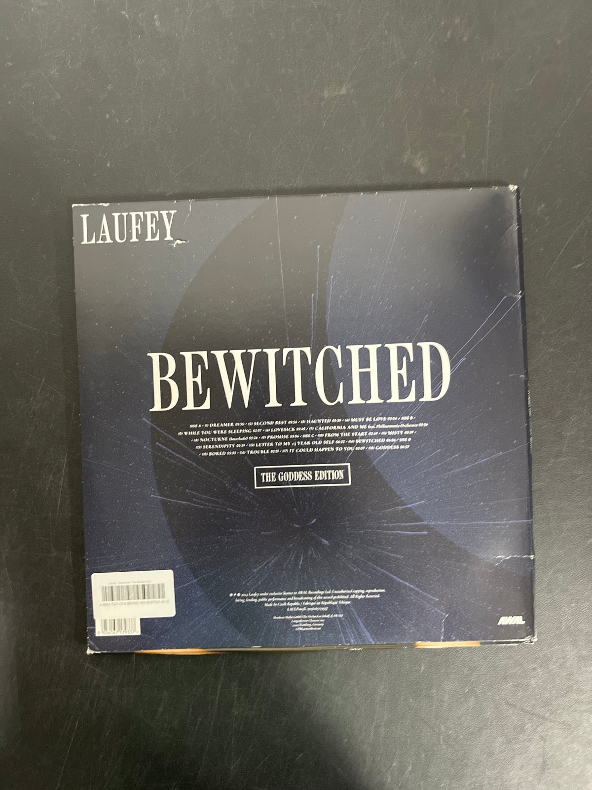 BACK - Laufey - Bewitched: The Goddess Edition LE Blue Vinyl USED NOT TESTED