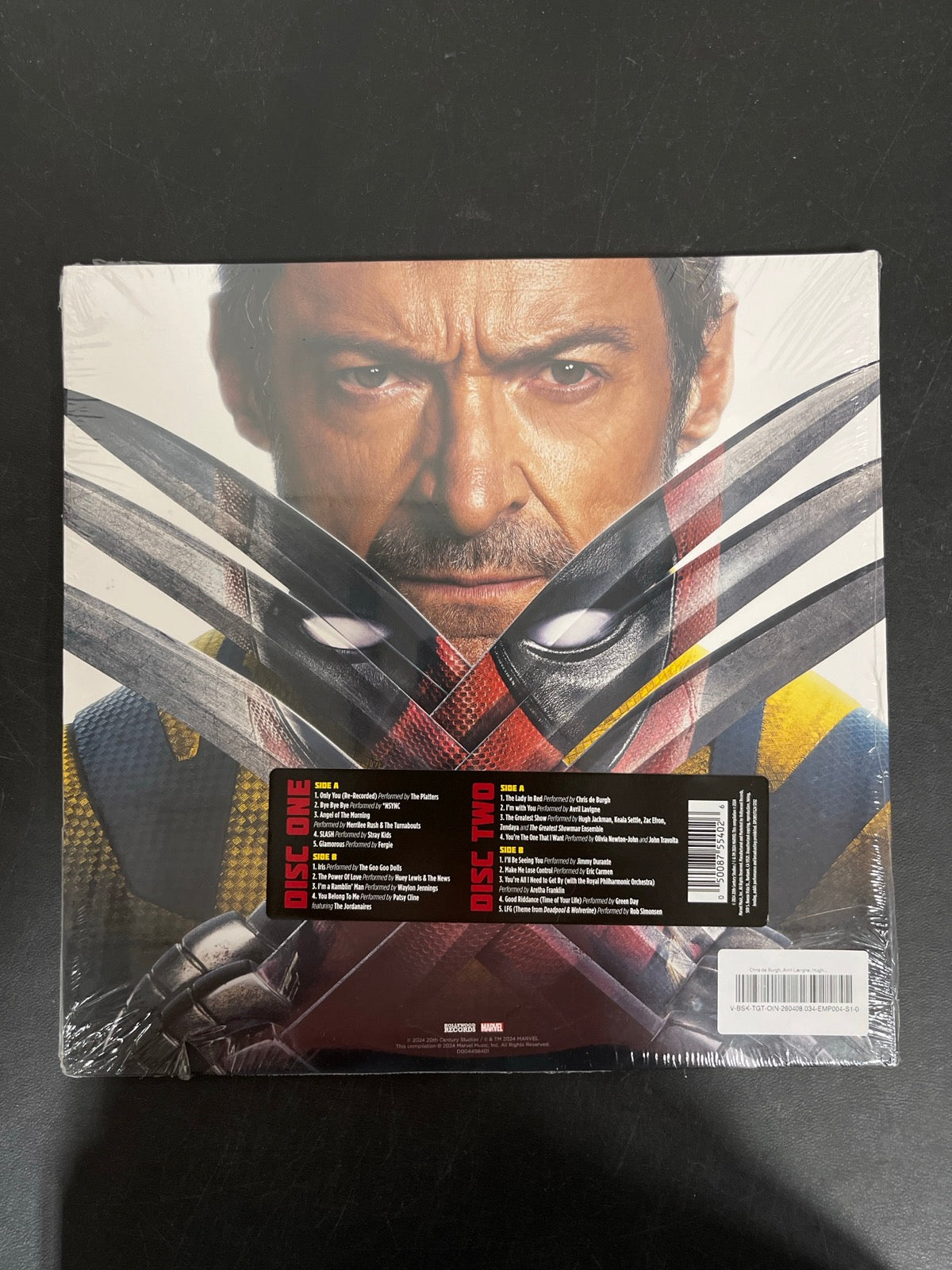 BACK - Deadpool & Wolverine OST Deluxe Ed. Yellow Vinyl SEALED NOT TESTED