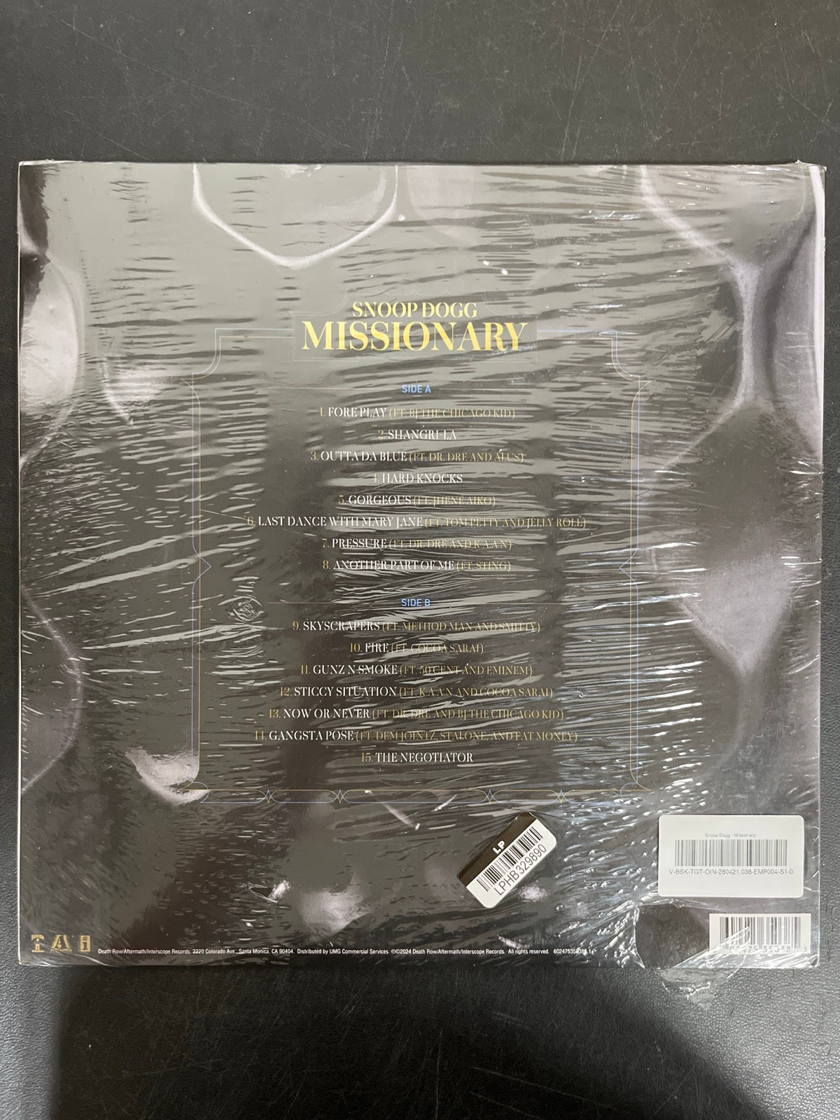 BACK - Snoop Dogg - Missionary LE Vinyl USED NOT TESTED