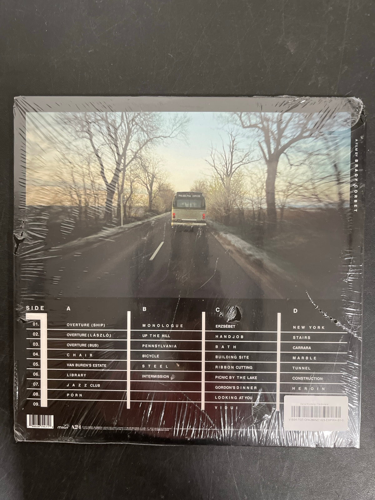 BACK - Daniel Blumberg - The Brutalist OST...LE 180gm Black Vinyl USED NOT TESTED