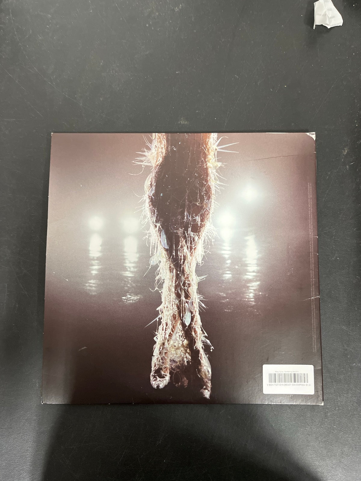 BACK - Miley Cyrus - Something Beautiful LE Clear Vinyl USED NOT TESTED