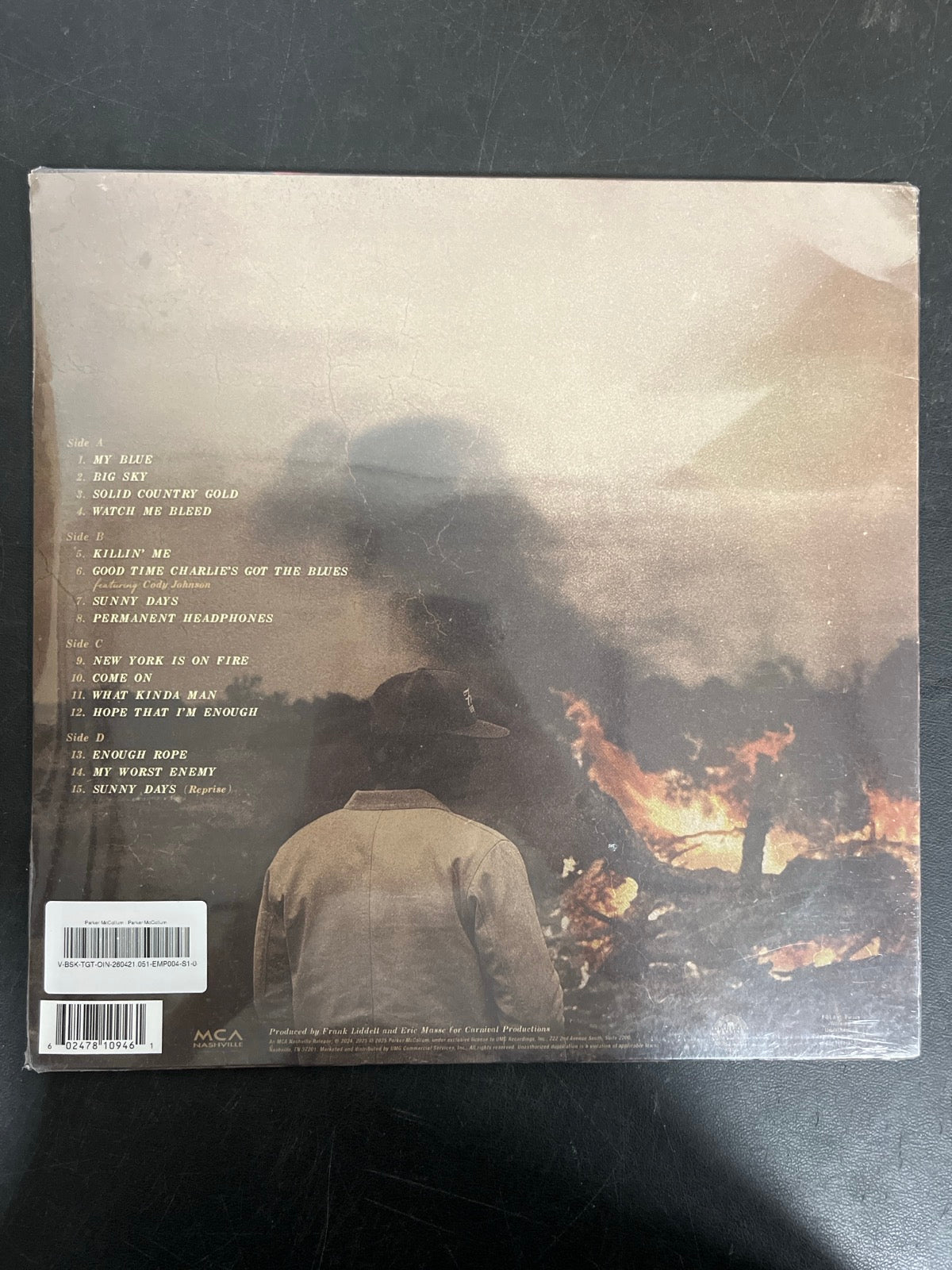 BACK - Parker McCollum - Parker M... LE Caramel Cream Vinyl Vinyl USED NOT TESTED