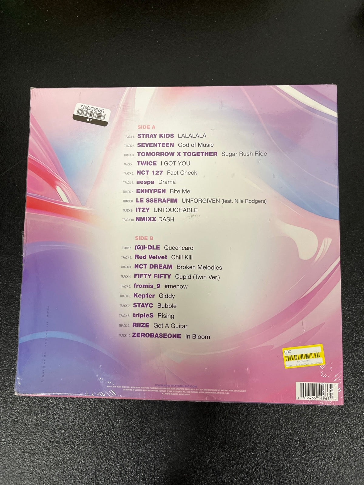 BACK - Now That's What I Call K-Pop Red Vinyl SEALED NOT TESTED