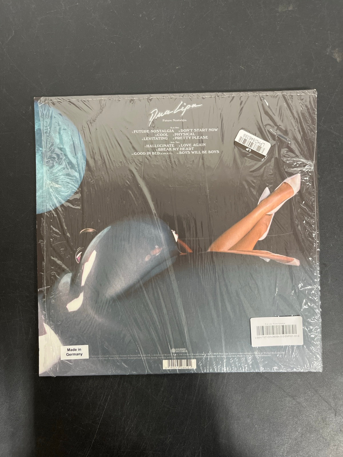 BACK - Dua Lipa - Future Nostalgia Reissue Vinyl USED NOT TESTED