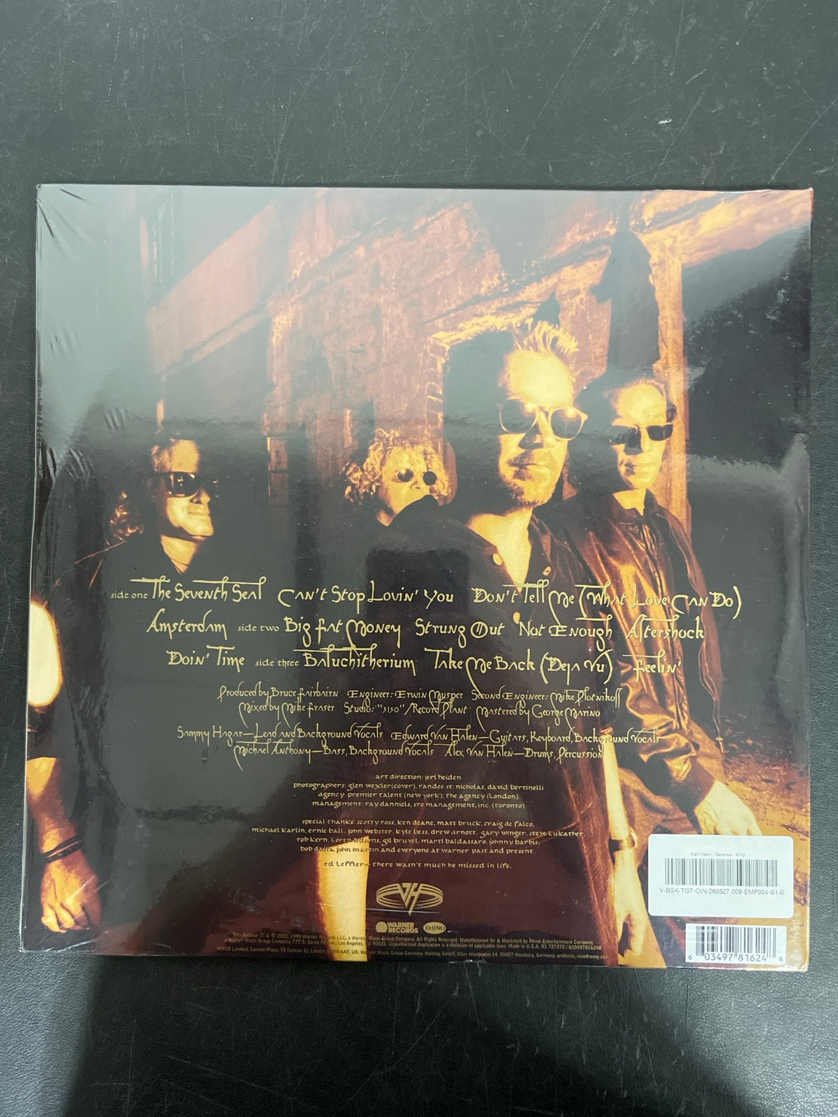 BACK - Van Halen - Balance Reissue Remastered Vinyl SEALED NOT TESTED