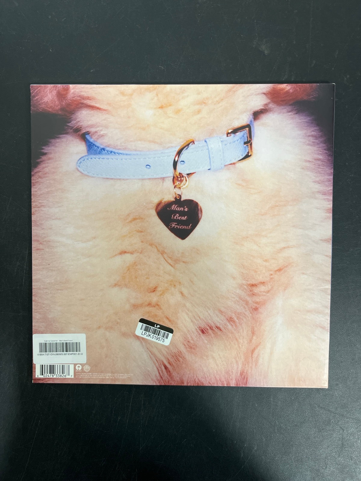 BACK - Sabrina Carpenter - Man's Best Friend LE White Vinyl USED NOT TESTED