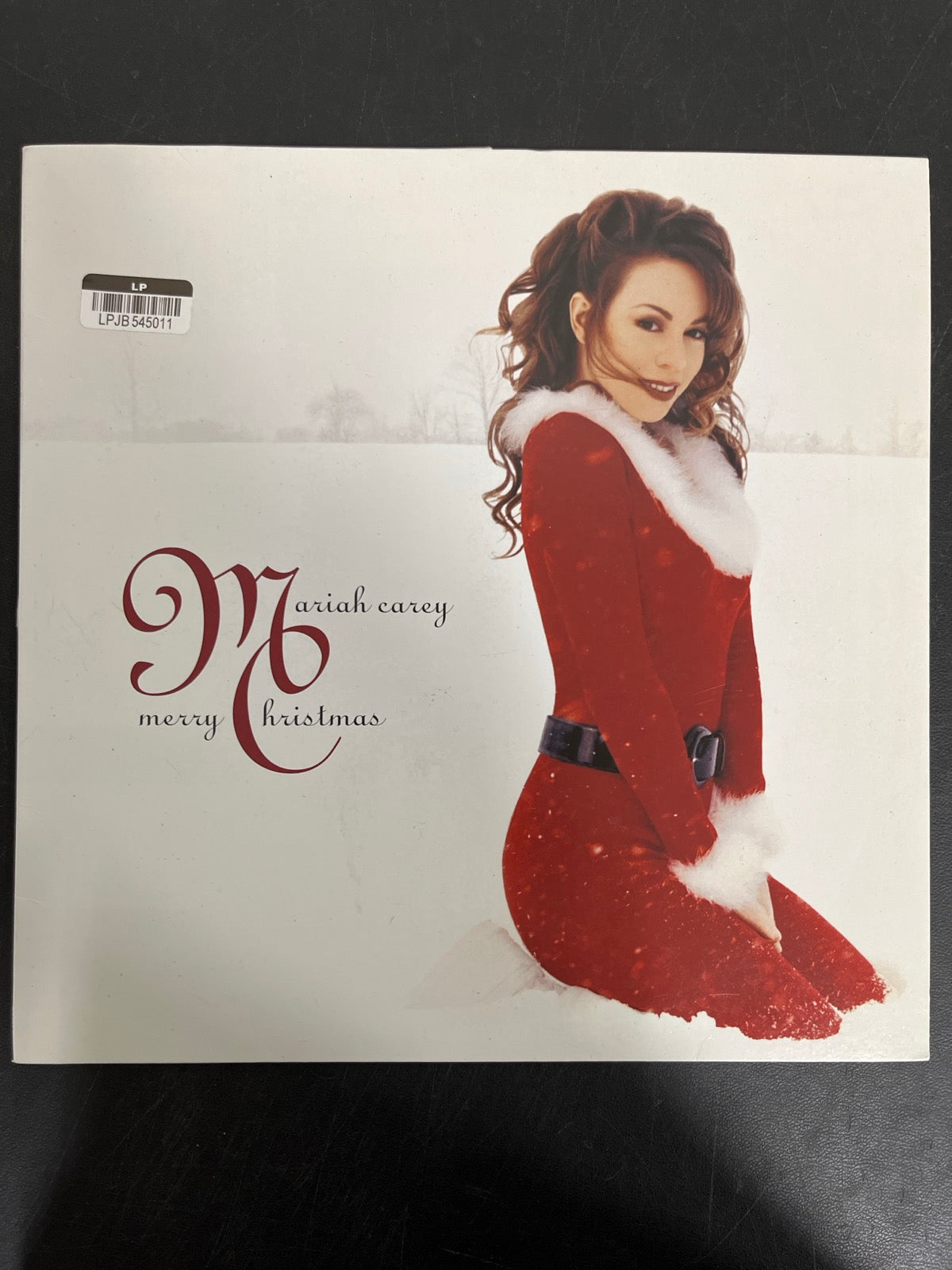 FRONT - Mariah Carey - Merry Christmas LE Clear Vinyl SEALED NOT TESTED