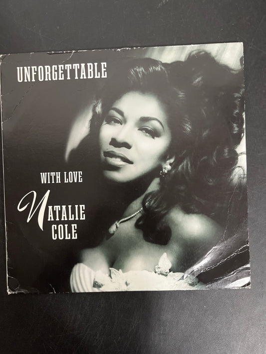 FRONT - Natalie Cole - Unforgettable ... LE Hot Pink Vinyl USED NOT TESTED