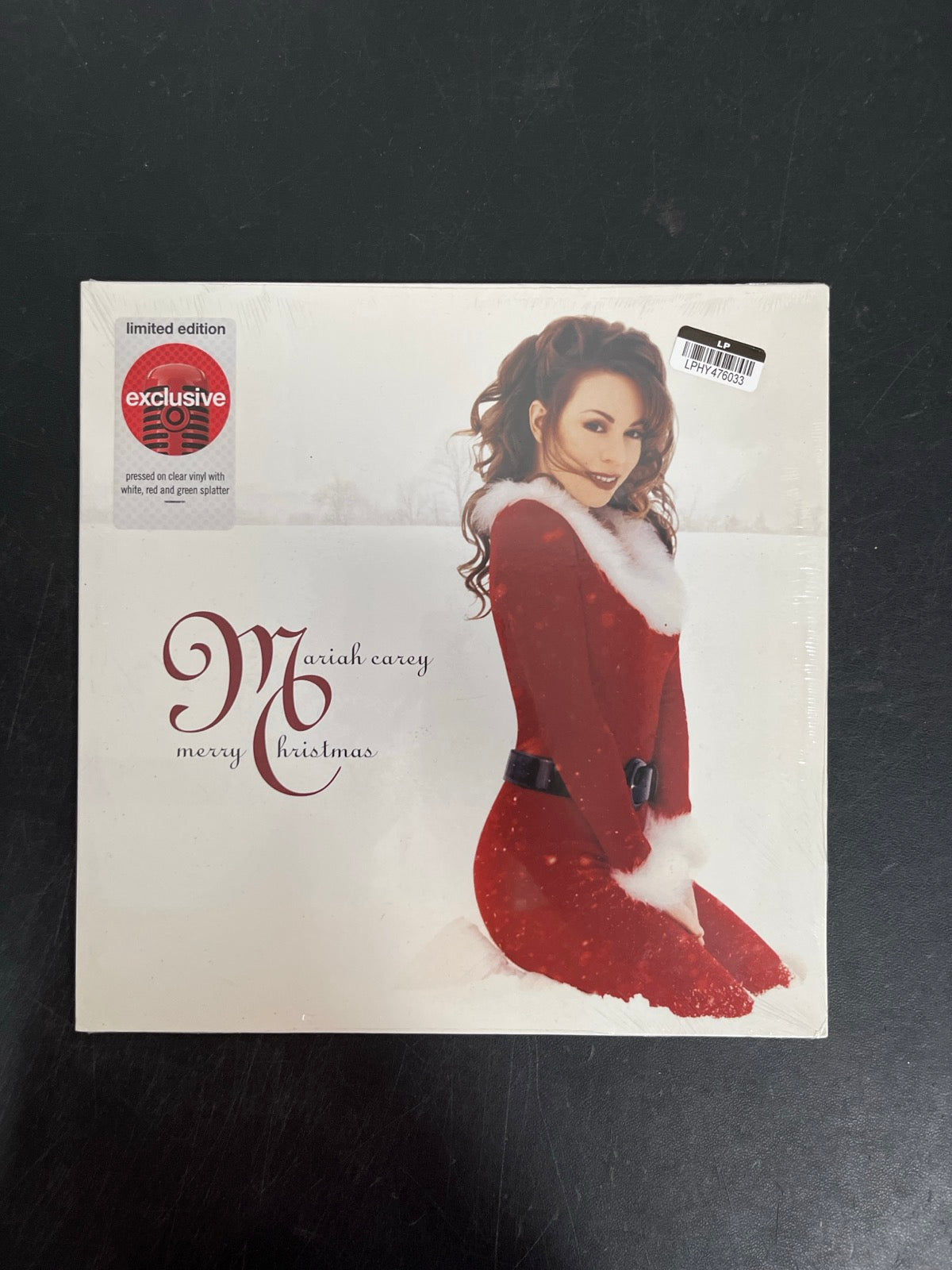 FRONT - Mariah Carey - Merry Christmas LE Clear Vinyl SEALED NOT TESTED
