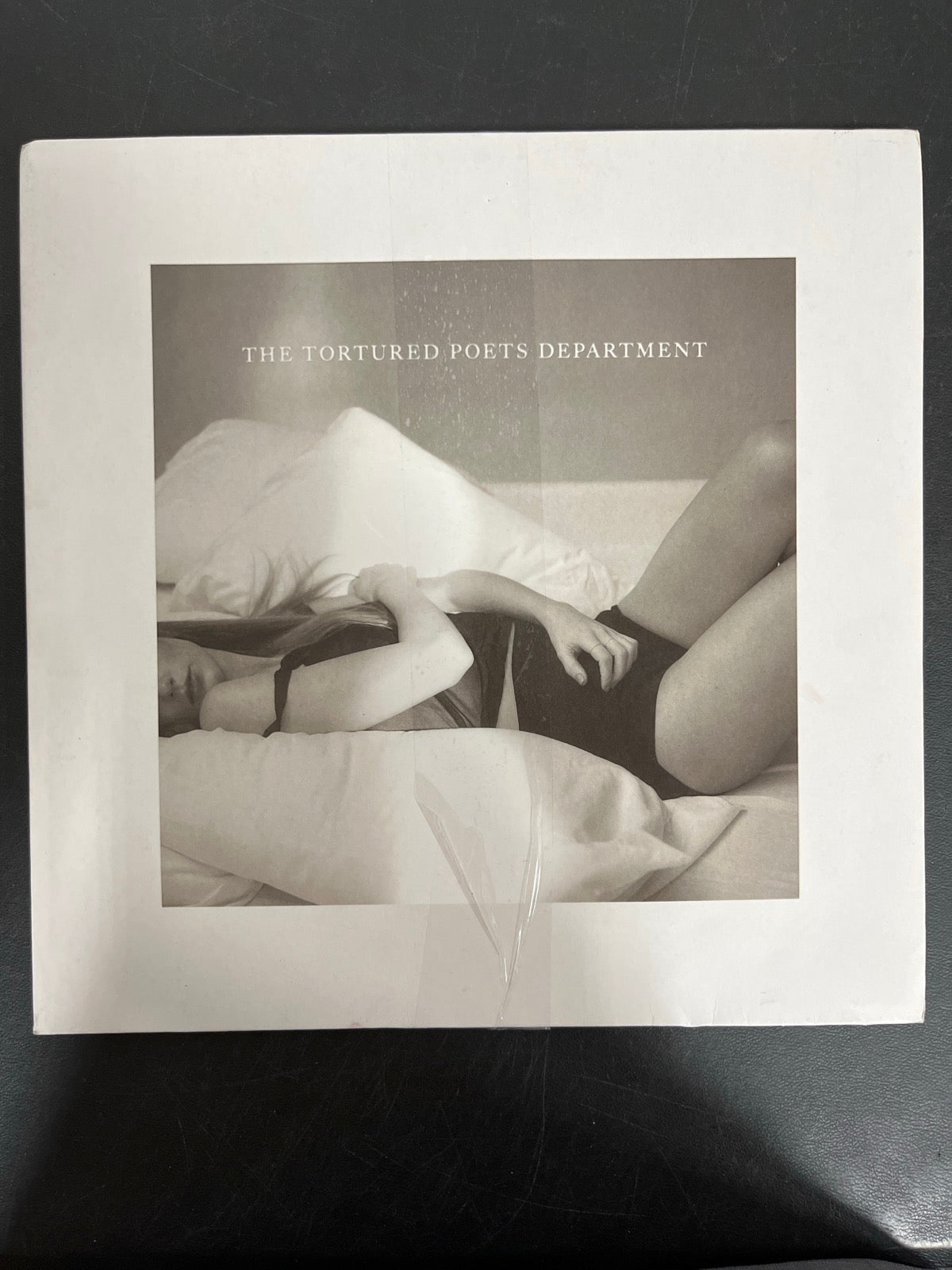 FRONT - Taylor Swift - The Tortured ... LE Clear Vinyl SEALED NOT TESTED