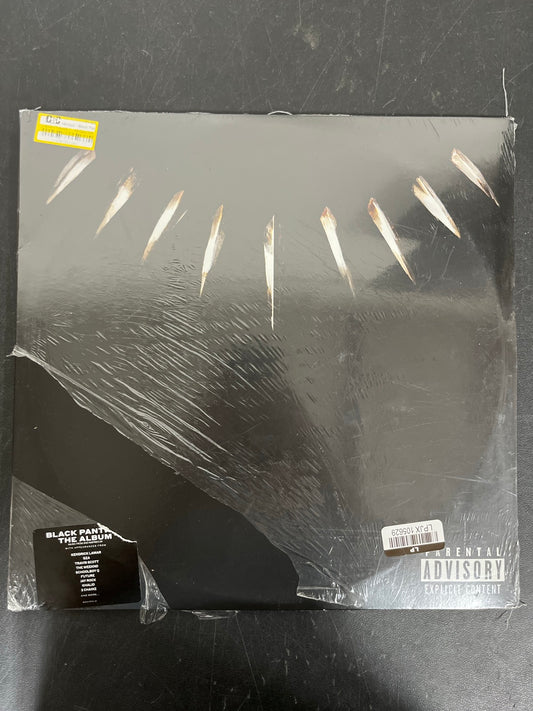 FRONT - Black Panther: The Album OST LE Black Vinyl USED NOT TESTED