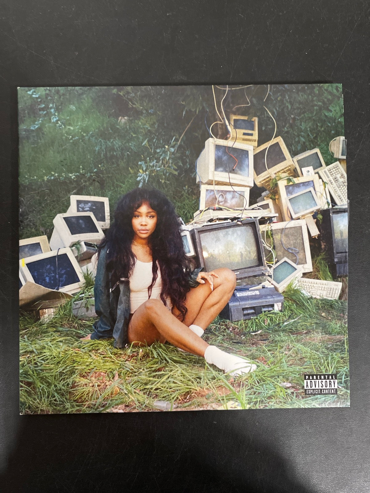 FRONT - SZA - Ctrl LE Translucent Green Vinyl USED NOT TESTED
