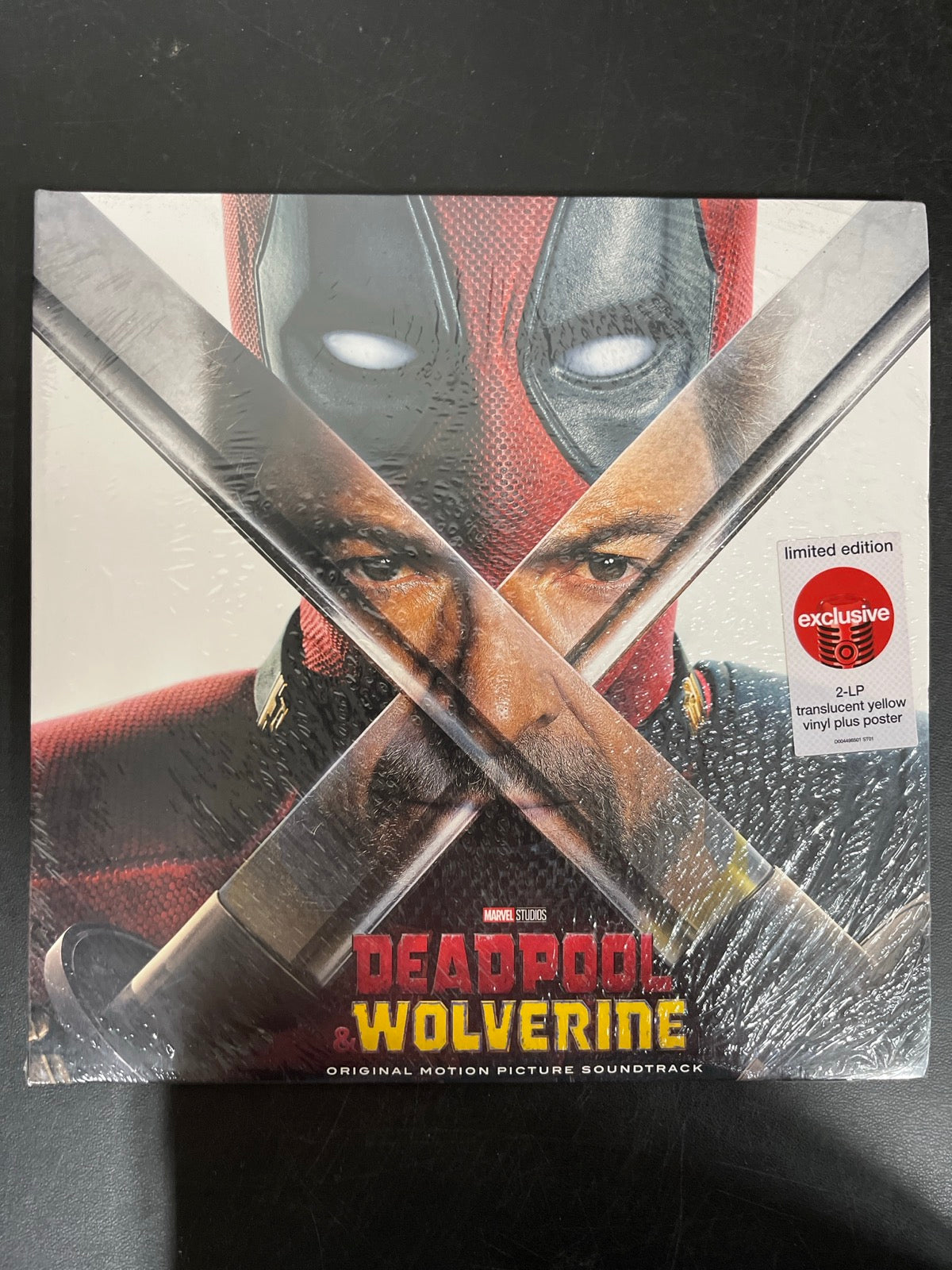 FRONT - Deadpool & Wolverine OST Deluxe Ed. Yellow Vinyl USED NOT TESTED