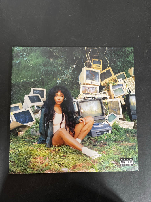 FRONT - SZA - Ctrl LE Translucent Green Vinyl USED NOT TESTED