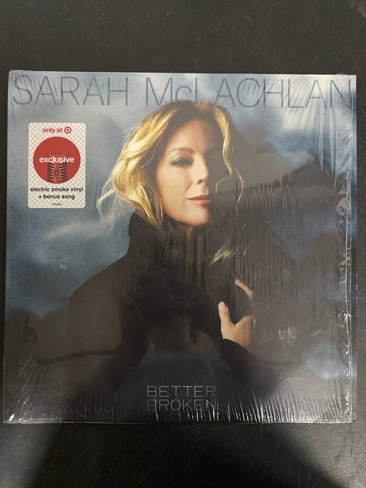 FRONT - Sarah McLachlan - Better Broken LE Electric Smoke Vinyl USED NOT TESTED