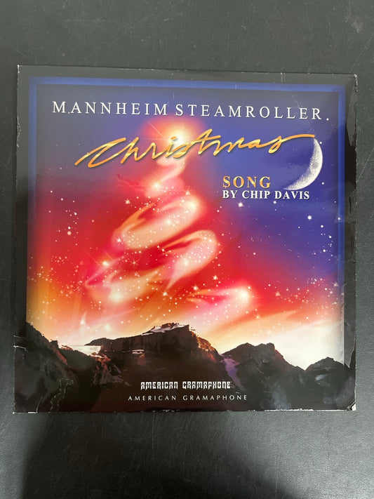 FRONT - Mannheim Steamroller - Christmas Song LE 180gm Red Vinyl USED NOT TESTED