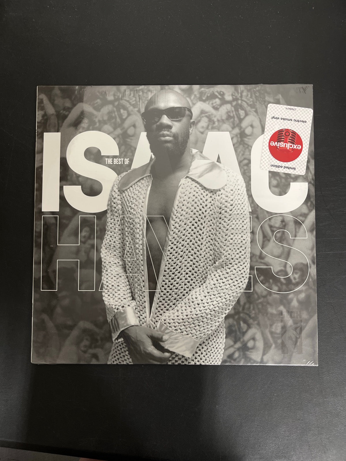FRONT - Isaac Hayes - The Best Of Isaac ... LE Remastered Smoke Vinyl SEALED NOT TESTED