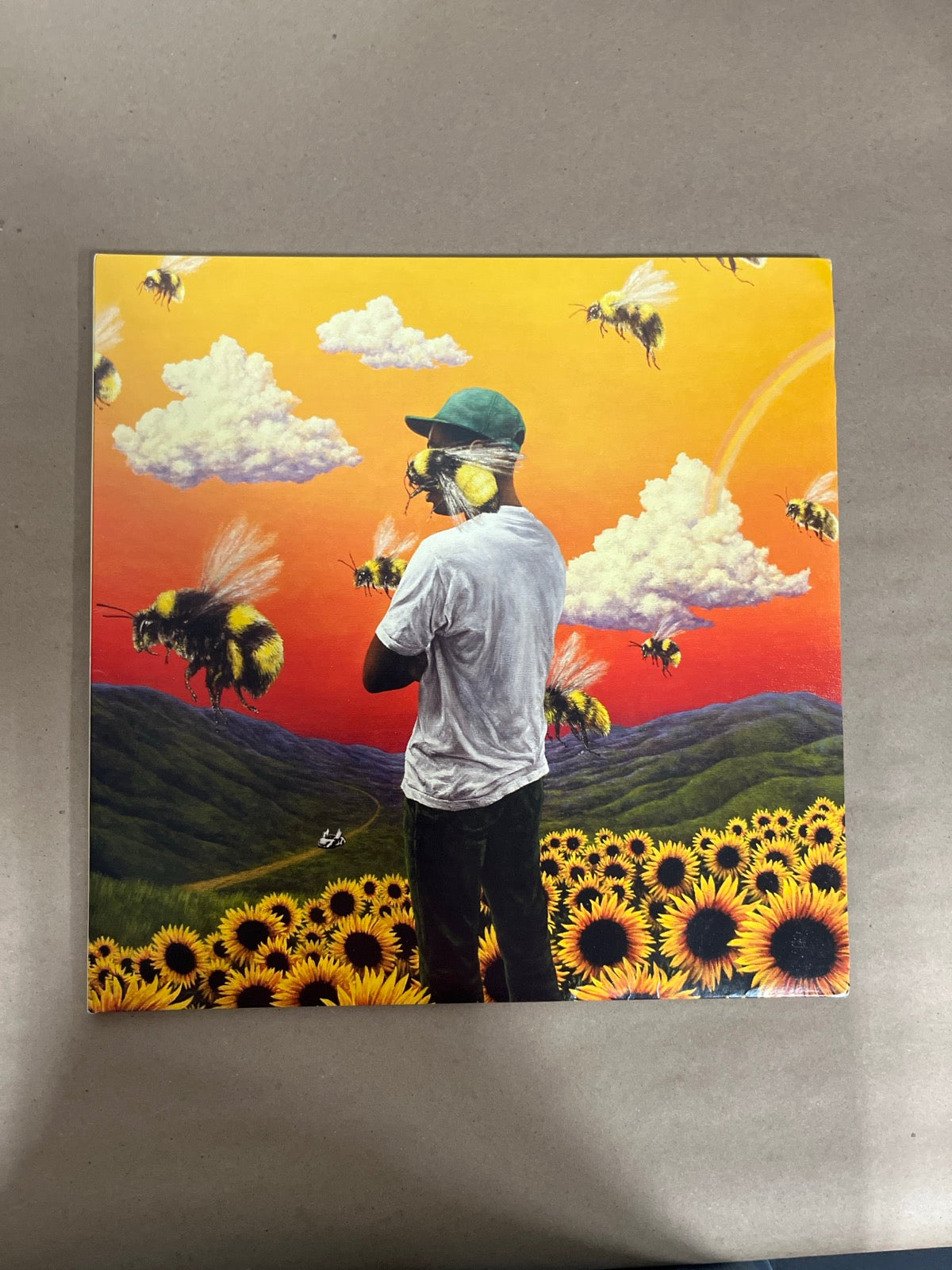 FRONT - Tyler, the Creator - Flower Boy LE Vinyl USED NOT TESTED