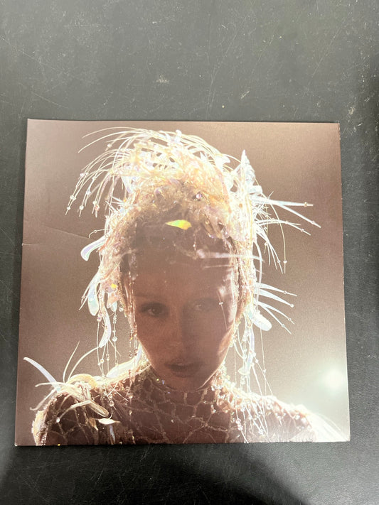 FRONT - Miley Cyrus - Something Beautiful LE Clear Vinyl USED NOT TESTED