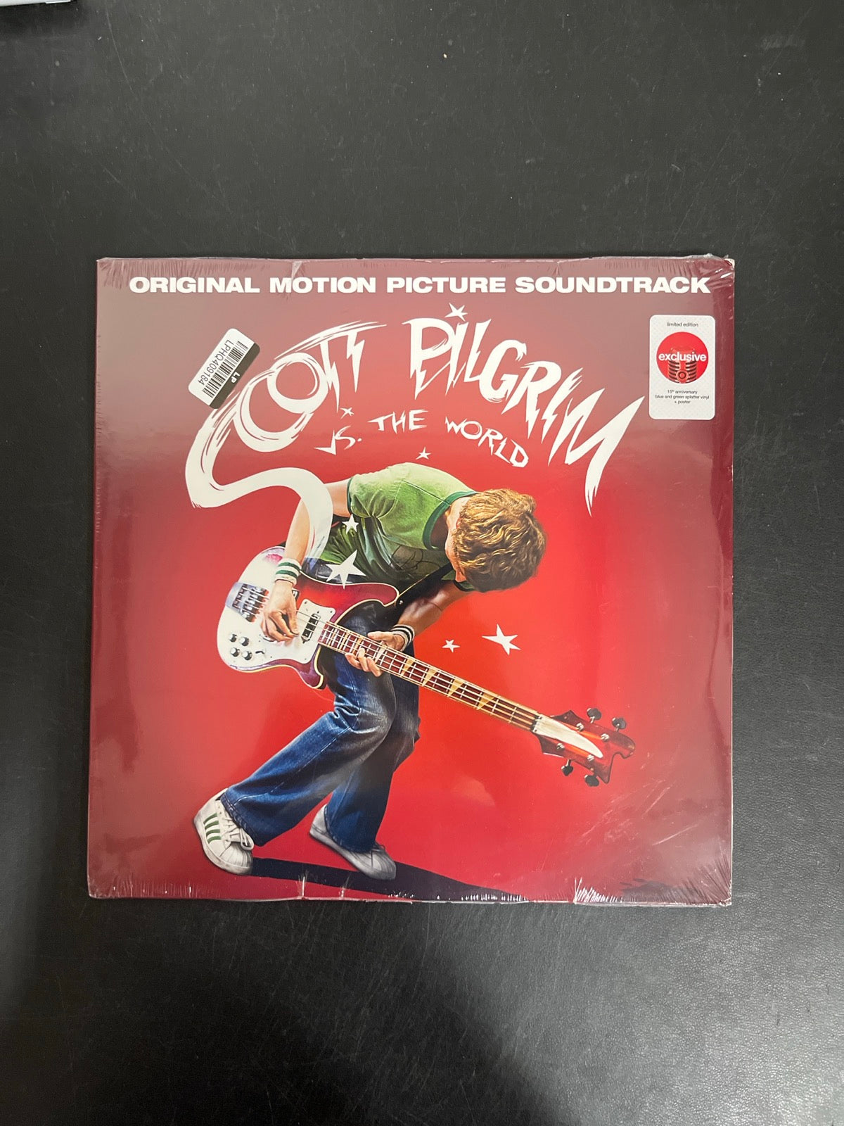 FRONT - Scott Pilgrim vs. the World OST LE Blue/Green Splatter Vinyl SEALED NOT TESTED