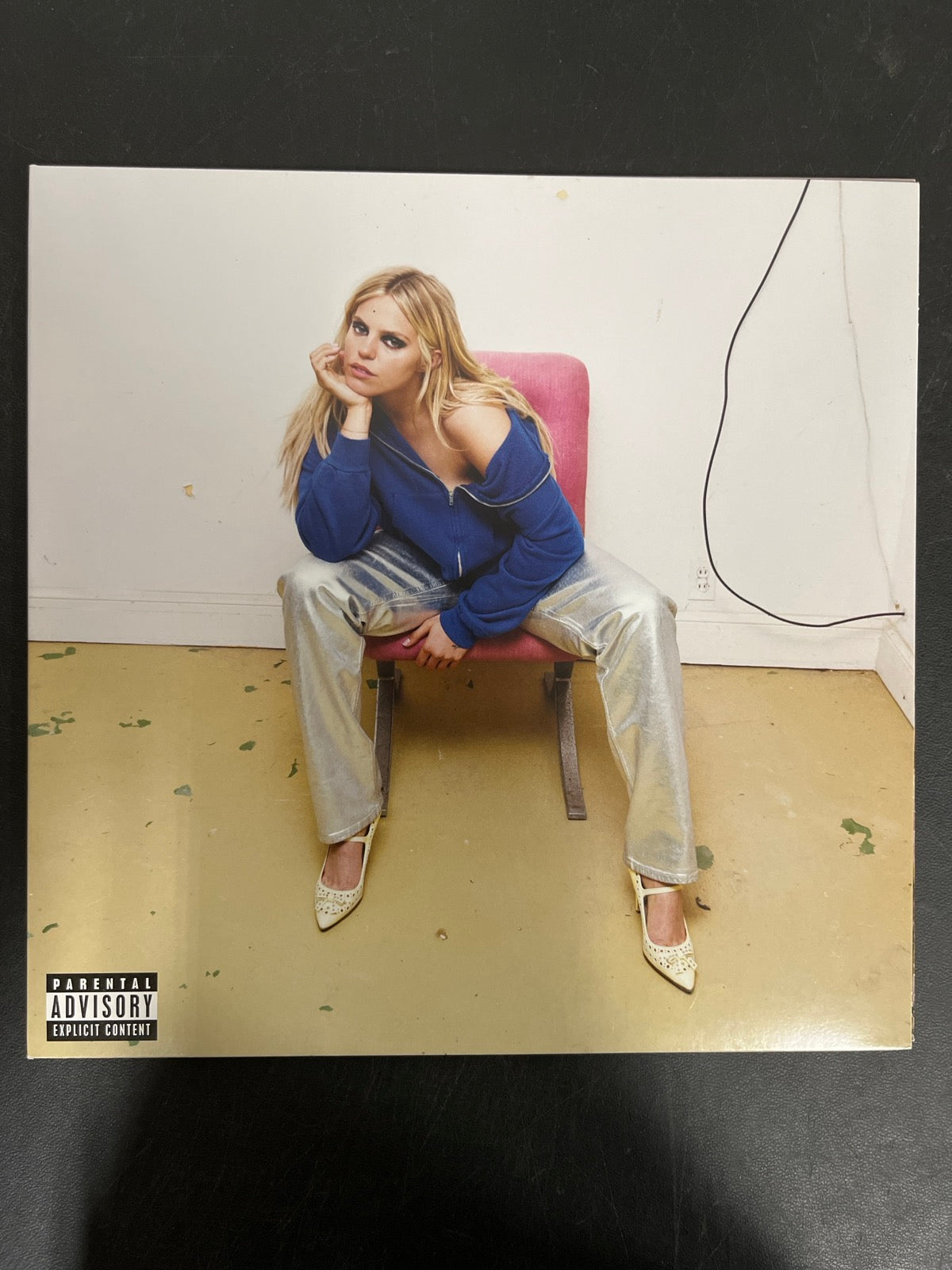 FRONT - Reneé Rapp - Bite Me LE Baby Blue Vinyl USED NOT TESTED
