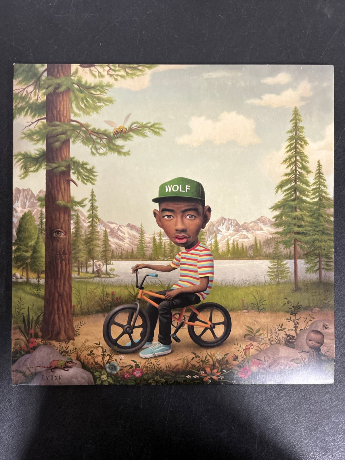 FRONT - Tyler, The Creator - Wolf LE Pink Vinyl USED NOT TESTED