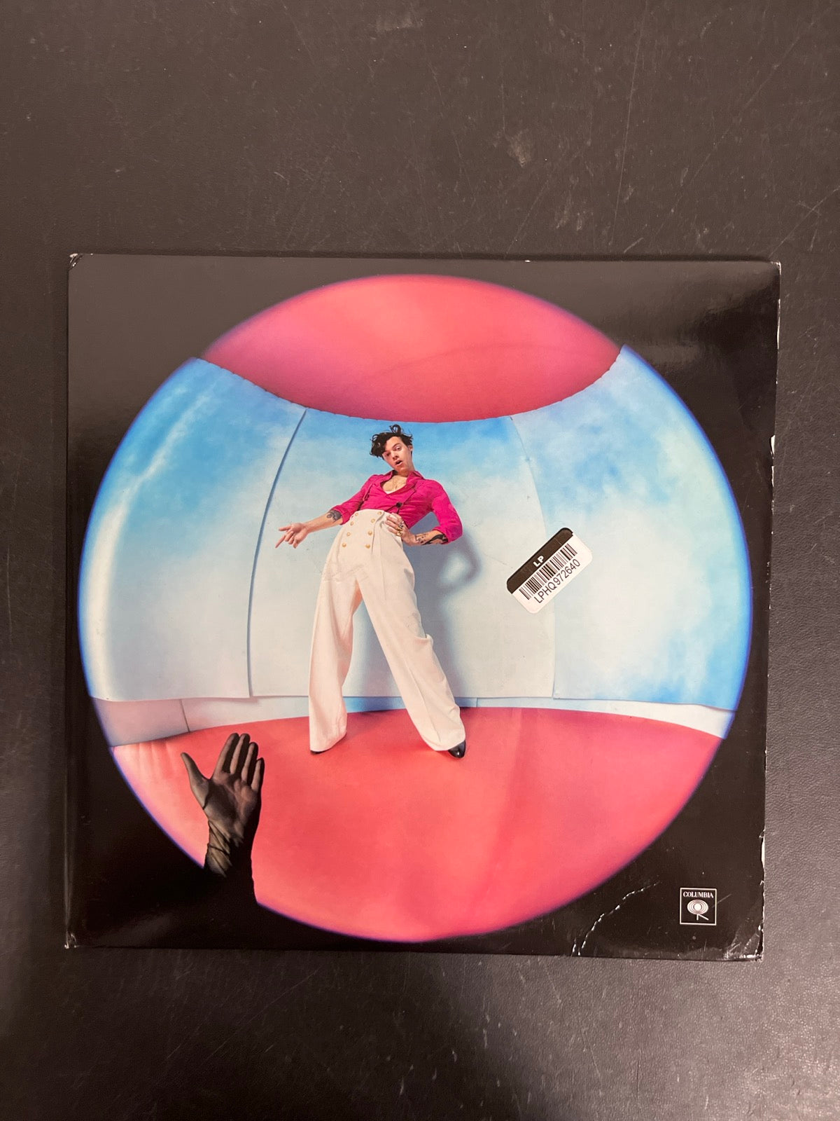 FRONT - Harry Styles - Fine Line LE 180gm Black / White Splatter Vinyl USED NOT TESTED
