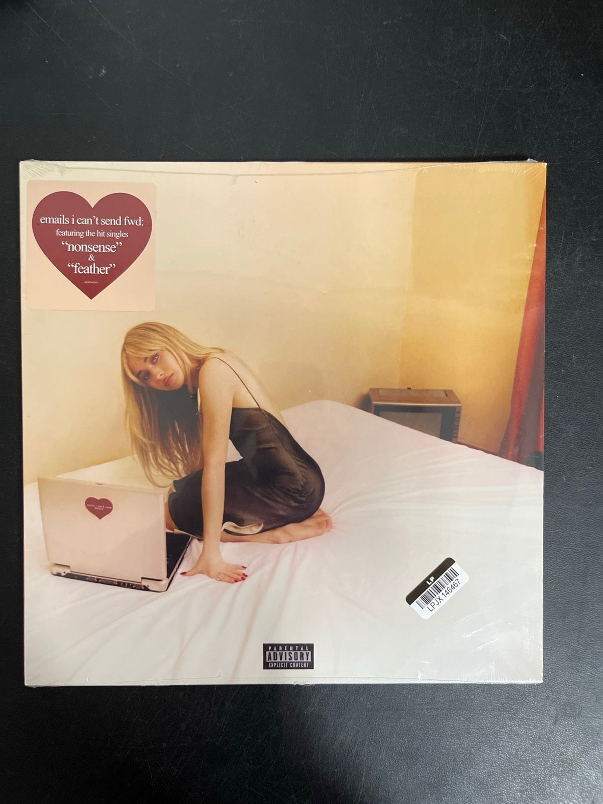 FRONT - Sabrina Carpenter - Emails I Can't ... Deluxe Ed. Etched Vinyl SEALED NOT TESTED