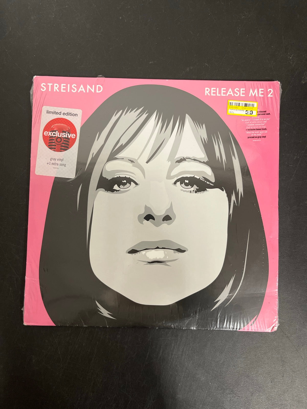 FRONT - Barbra Streisand - Release Me 2 LE Gray Vinyl SEALED NOT TESTED